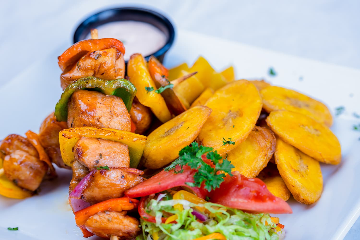 chicken skewers