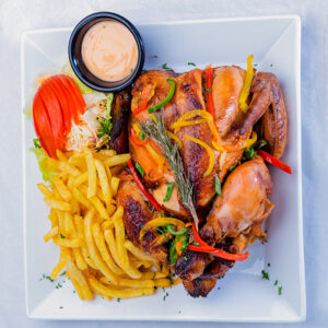 Grilled Whole Chicken